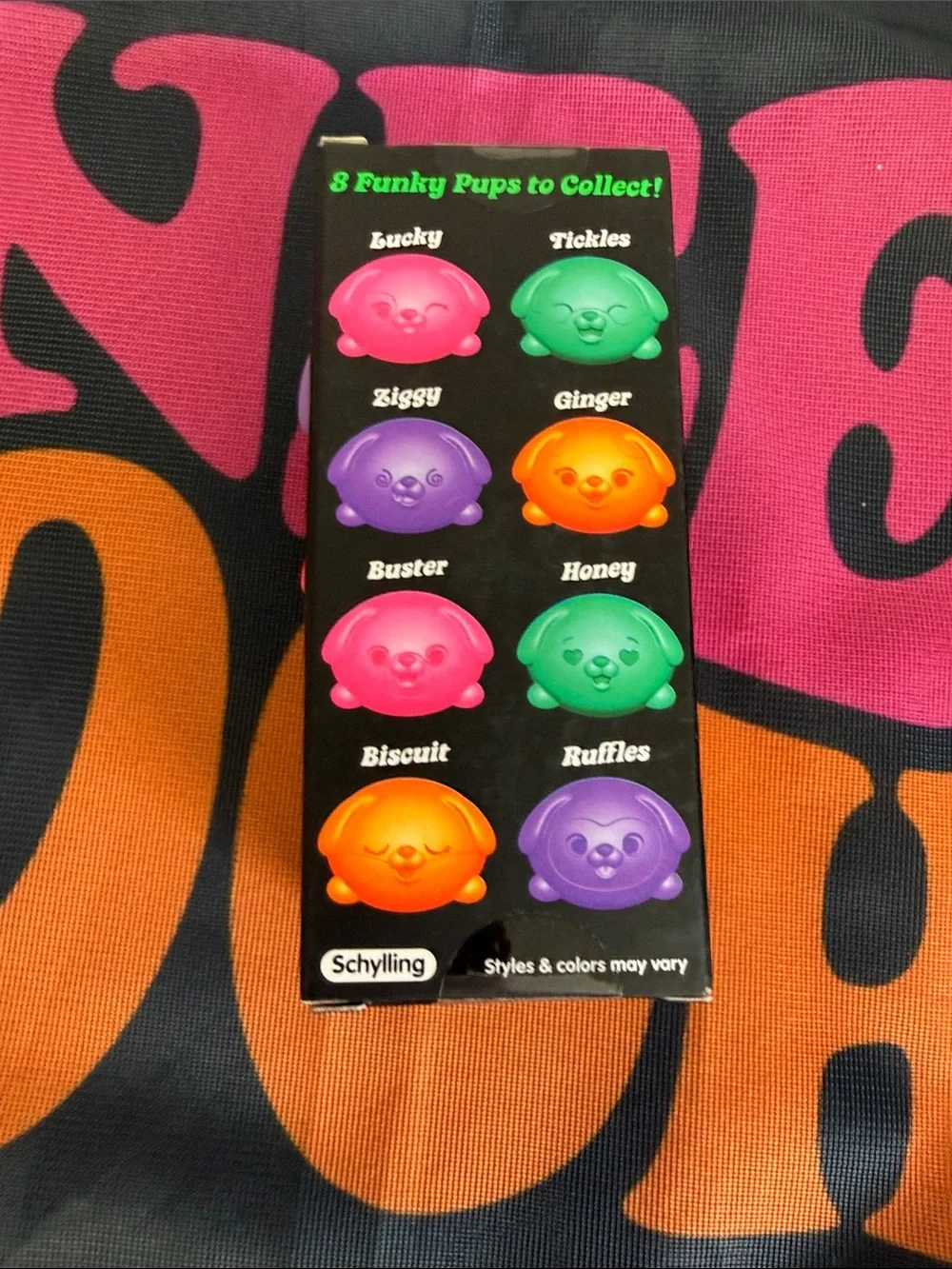 Teenie Needoh Funky Pup 3-Pack - Asst. Colors